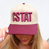 CSTAT Block Letter Hat, Khaki