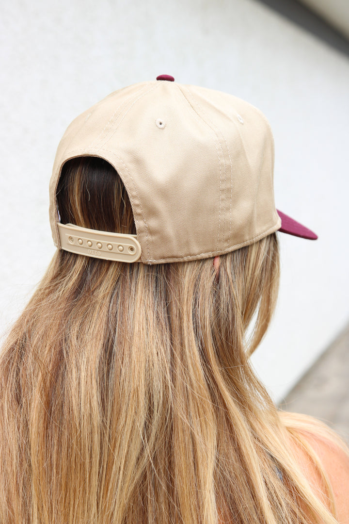 CSTAT Block Letter Hat, Khaki
