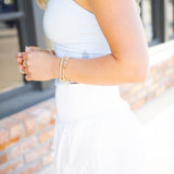 Carpe Diem Shorts, White