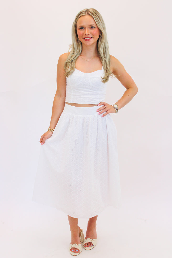 Carlynn Top, White