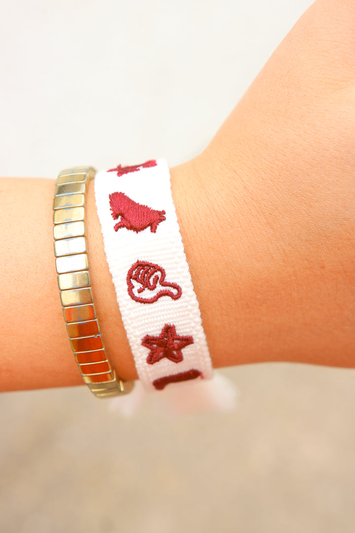 Gameday Tassel Bracelet