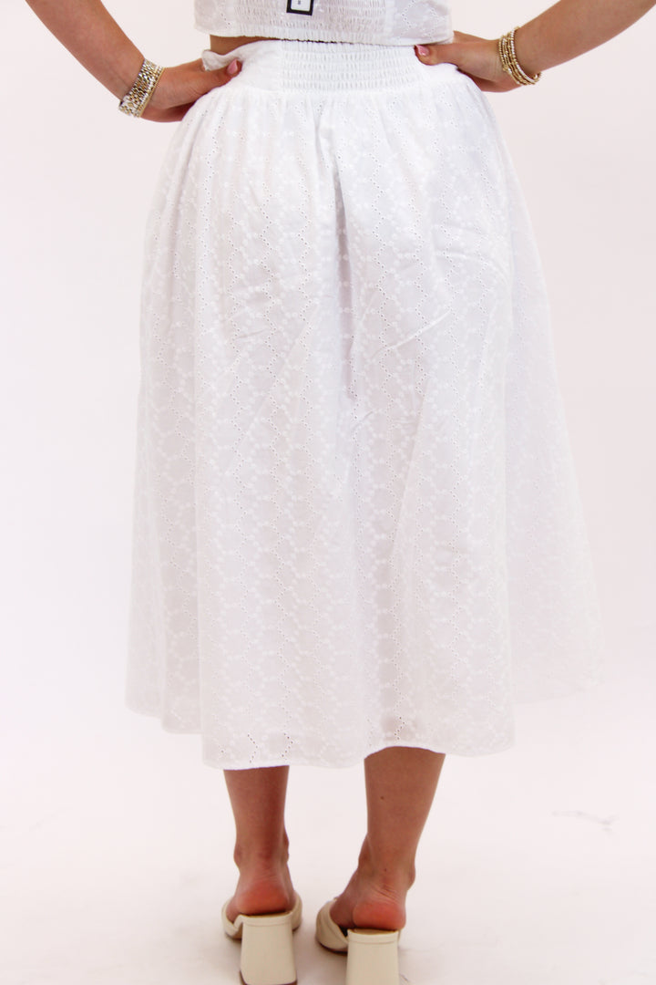 Carlynn Skirt, White