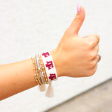 Gameday Tassel Bracelet