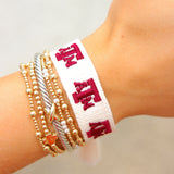 Gameday Tassel Bracelet