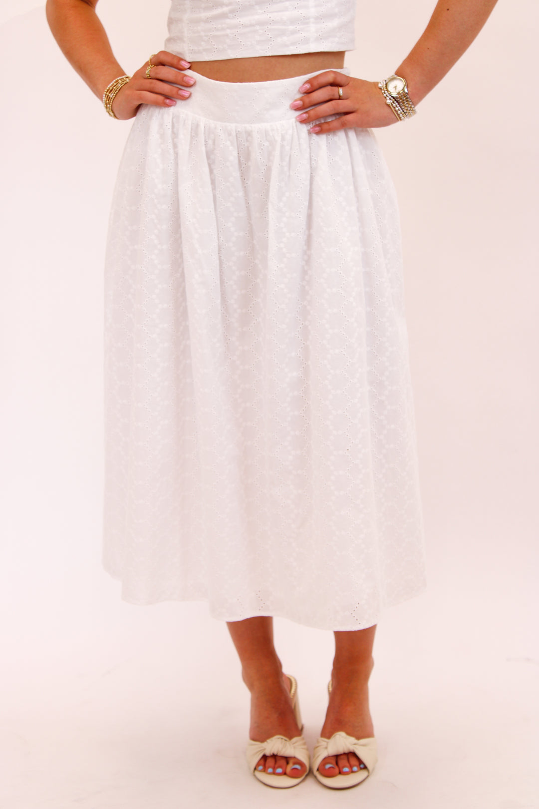 Carlynn Skirt, White