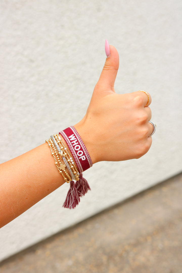 Gameday Tassel Bracelet