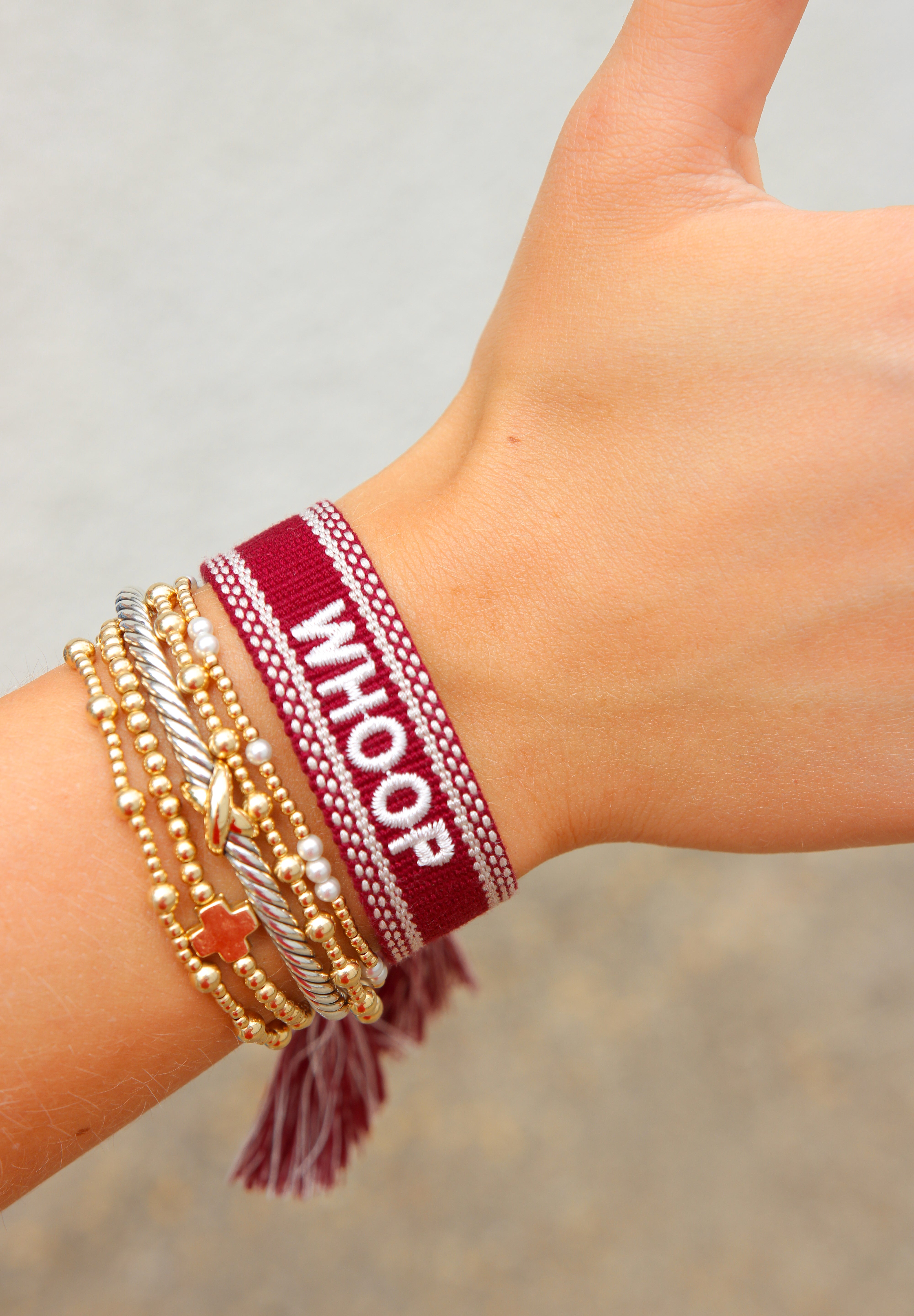 Gameday Tassel Bracelet