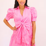 Bubblegum Pop Mini Dress, Pink
