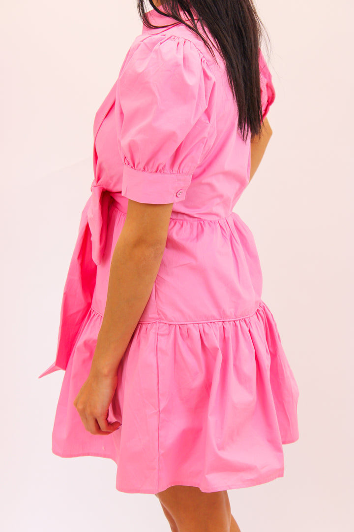 Bubblegum Pop Mini Dress, Pink