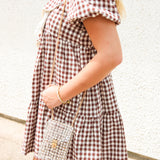 Diamond Studded Clear Purse