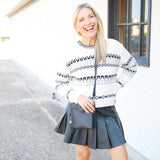 Perci Sweater, Crystal