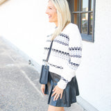 Perci Sweater, Crystal