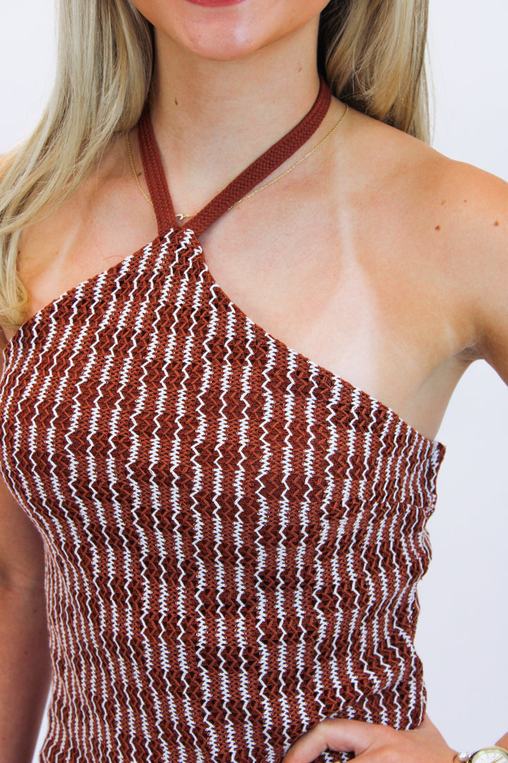 Tatum Dress, Dusty Brick