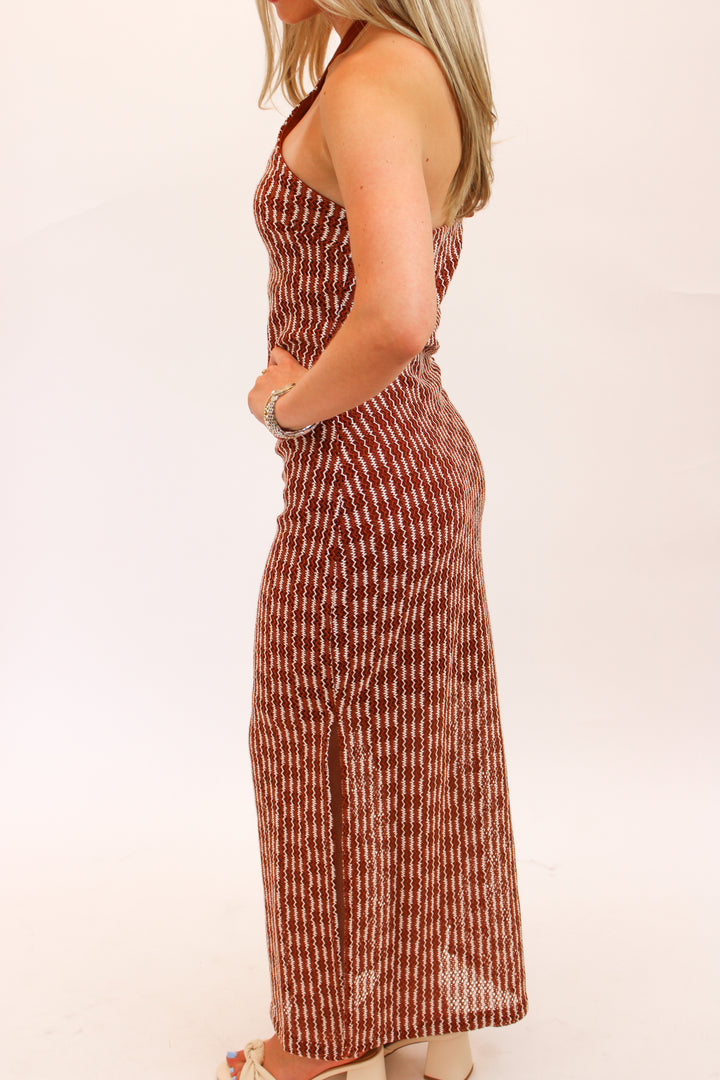 Tatum Dress, Dusty Brick