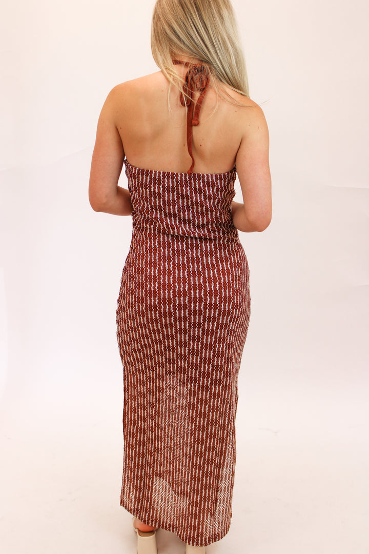 Tatum Dress, Dusty Brick