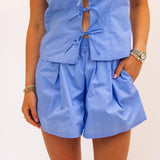 Malena Short, Aurora Blue
