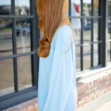 Hustle Layer Top, Bright Blue