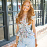 Woodland Fairytale Top, Floral