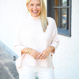 Boho Sweater, Ecru