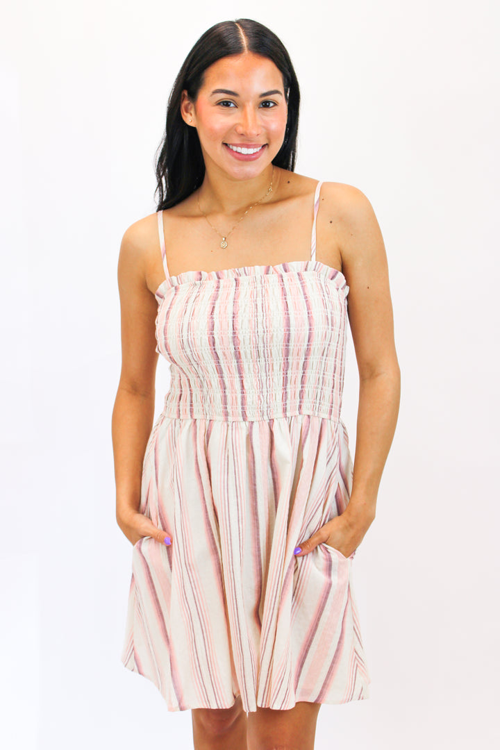 Lotty Dress, Pink