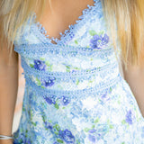 Fresh Picked Feelings Dress, Blue/Multi