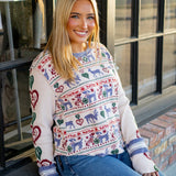 Blissful Layering Tee, Snowdrop Combo