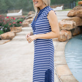 Kristen Maxi, Everyday Stripe Navy White