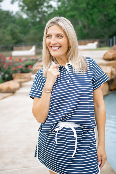As Simple As That Top, Navy