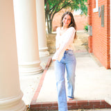 Every Special Moment Knit Top, Ivory