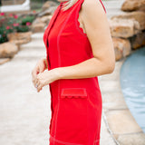 Rory Dress, Poppy Red