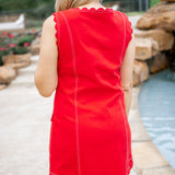 Rory Dress, Poppy Red