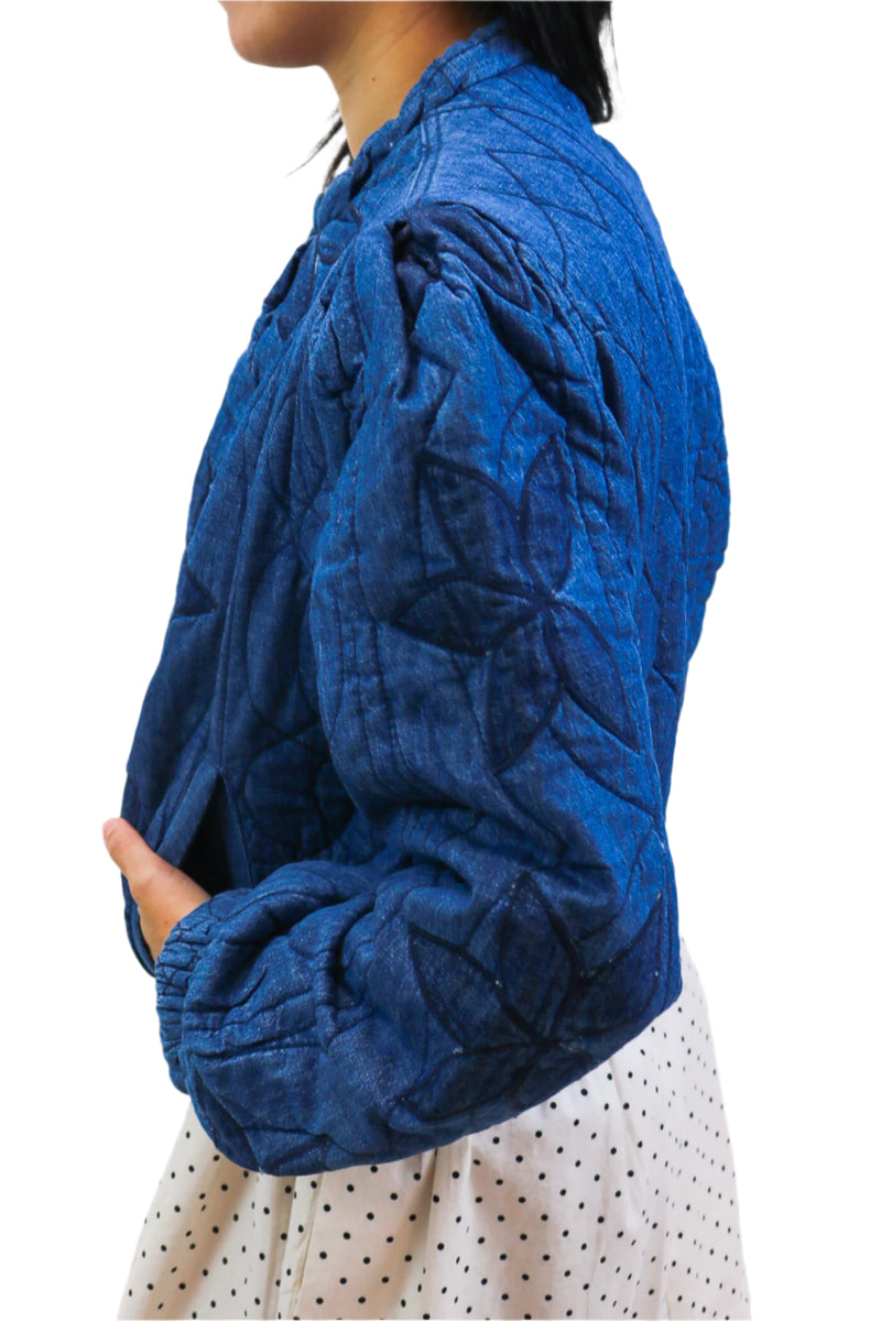 Union Knit Cord Jacket, Adobe White