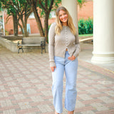 Tilly Long-Sleeve Cardi, Fallen Rock