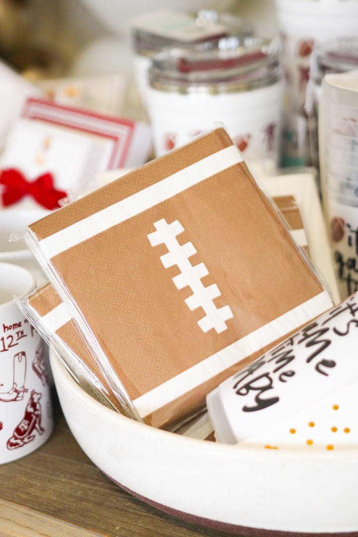 Football Beverage Napkins
