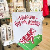 Texas A&M Welcome Doorhanger