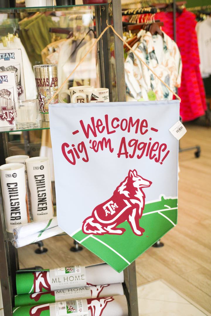 Texas A&M Welcome Doorhanger