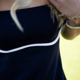 Contrasting Ideas Active Dress, Navy