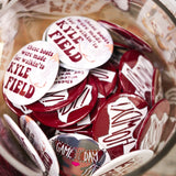 Assorted Game Day Buttons