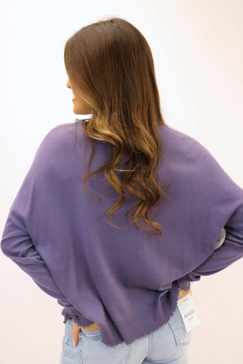 Lawson Top, Vintage Violet