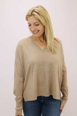 Wagner Top, Taupe