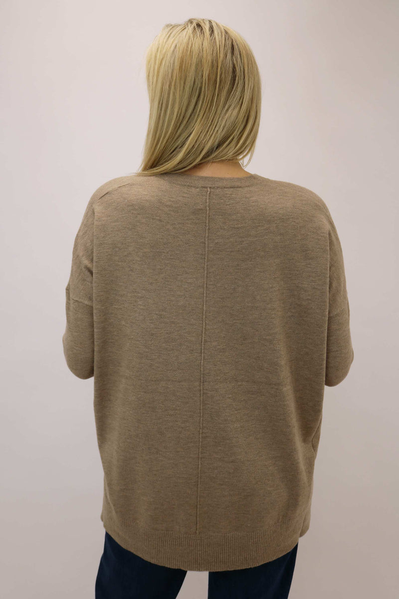 Wagner Top, Taupe