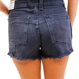 Now Or Never Denim Shorts, Zodiac