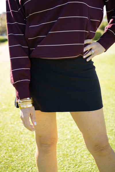 SPANXsmooth™ OnForm Active Skort, Very Black