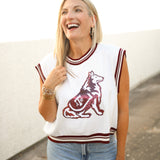 Texas A&M Full Sequin Mascot Tank