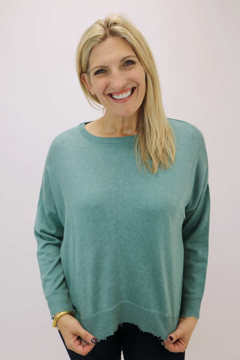 Lawson Top, Ocean Teal