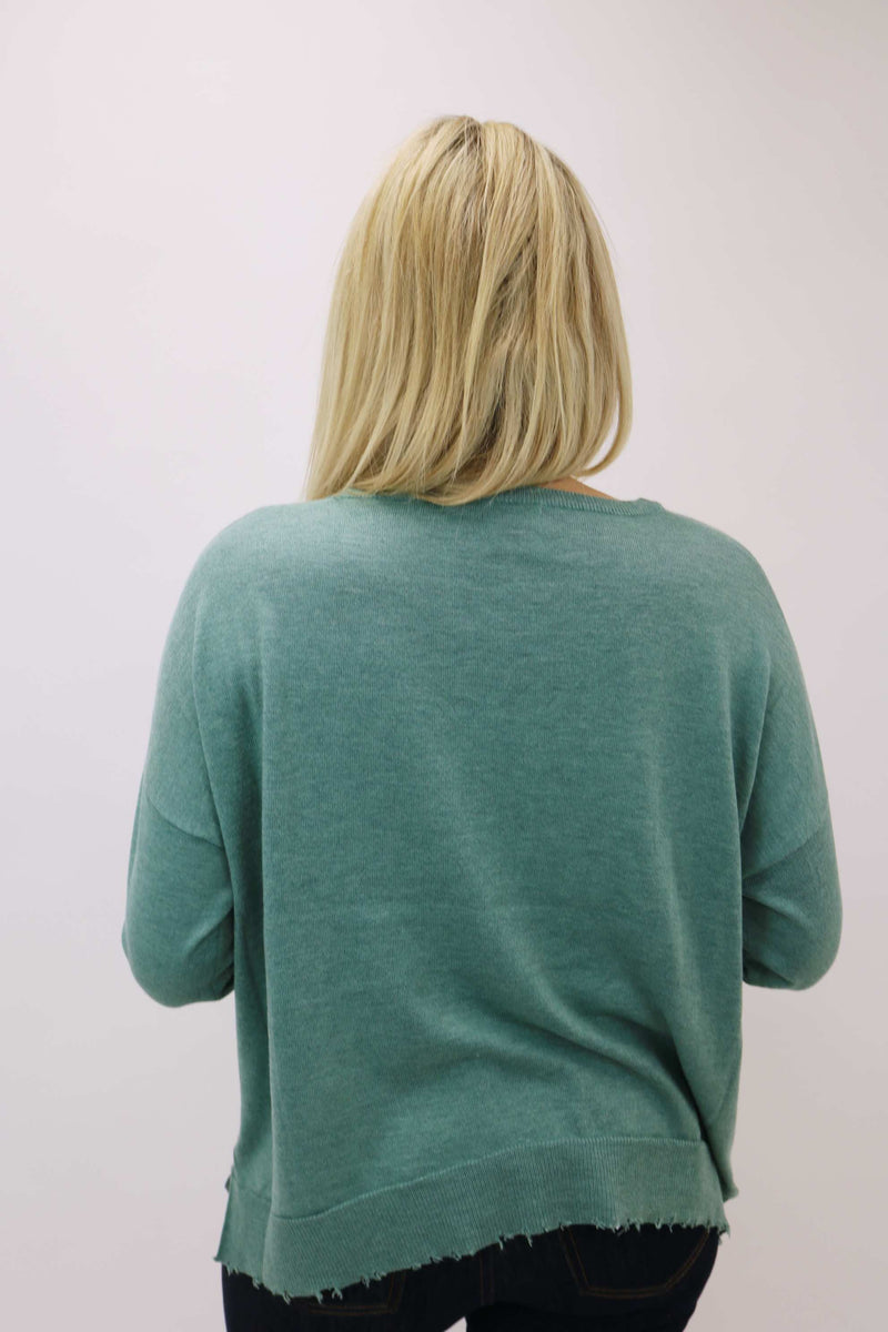 Lawson Top, Ocean Teal