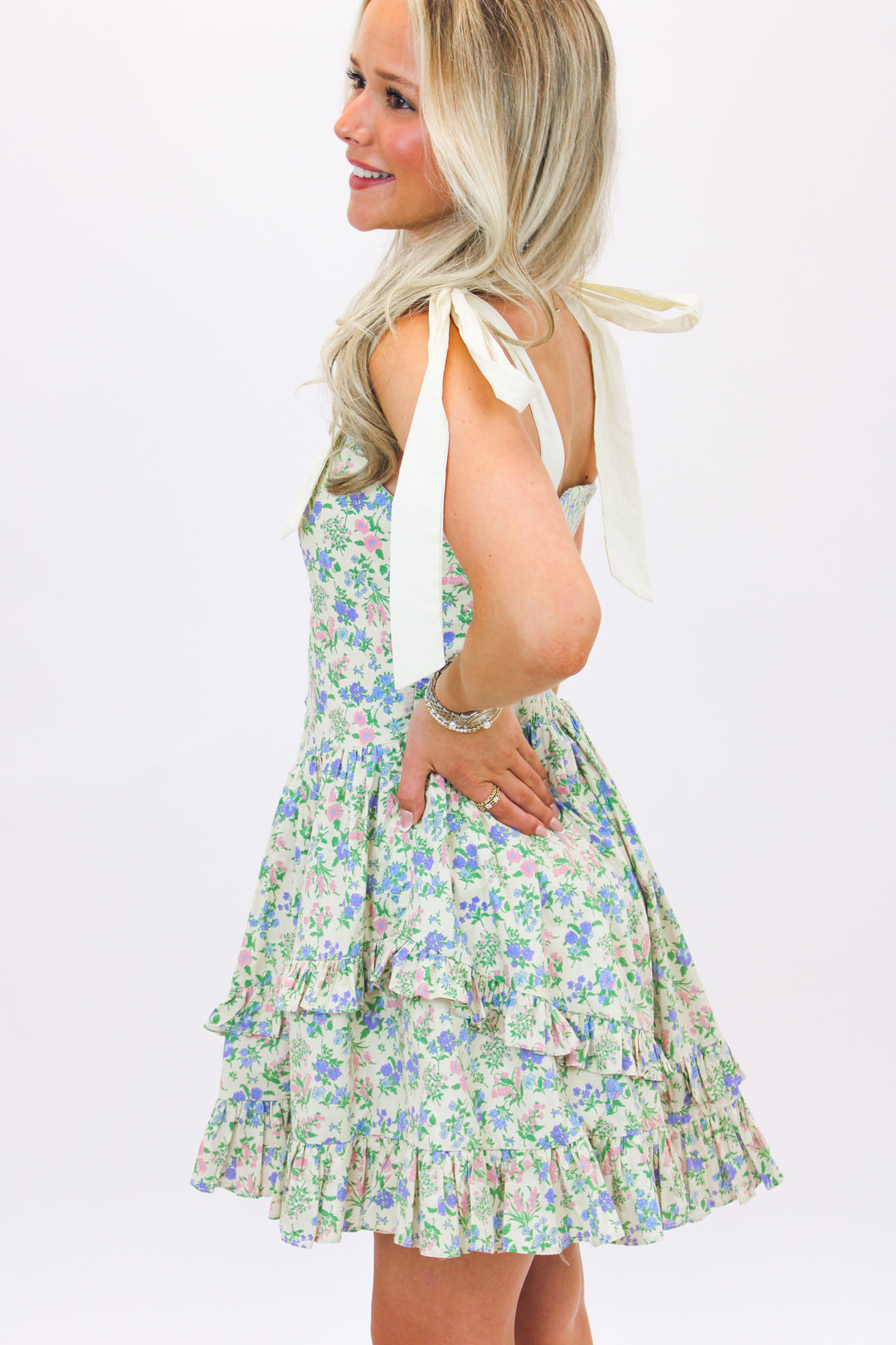 Wildflowers Promise Dress, Lavender