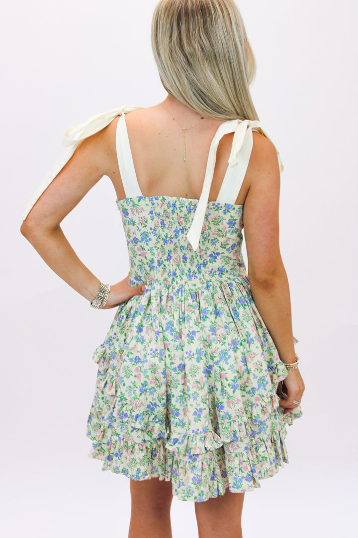 Wildflowers Promise Dress, Lavender