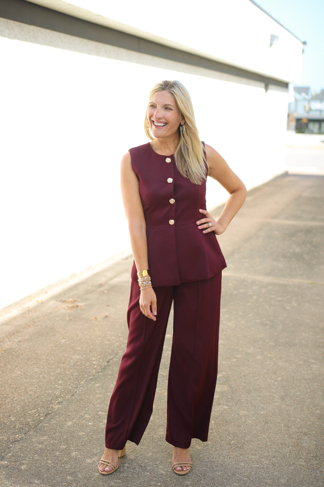 Howdy Honey Pants, Maroon