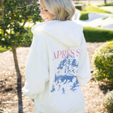 Ballie Ski Zip-Up Hoodie, Mountain Blue